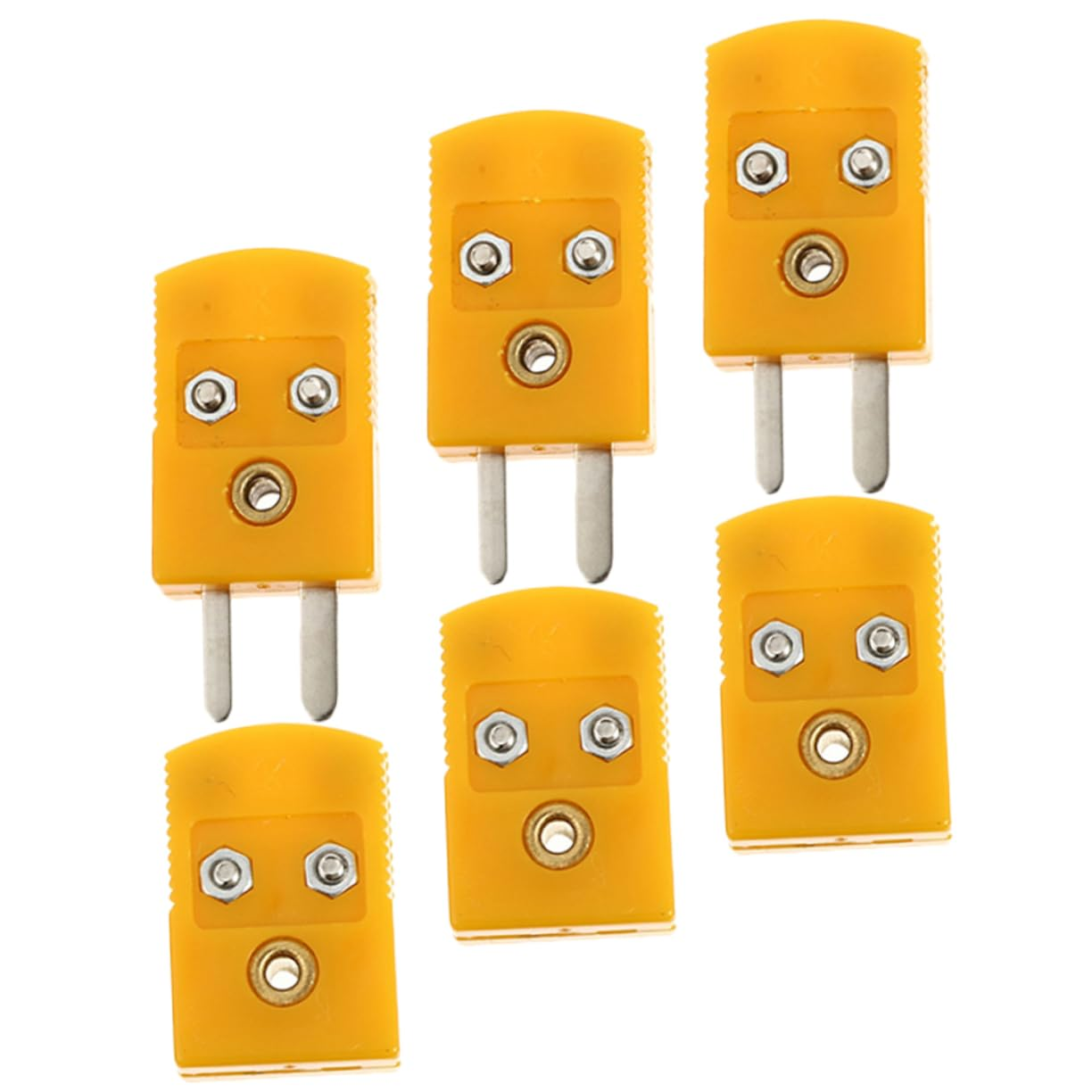 GLEAVI 3Sets K Type Thermocouple Wire Connector Thermocouple Plug Plastic Adaptor Multi Plug Adaptor High Precision image number 1