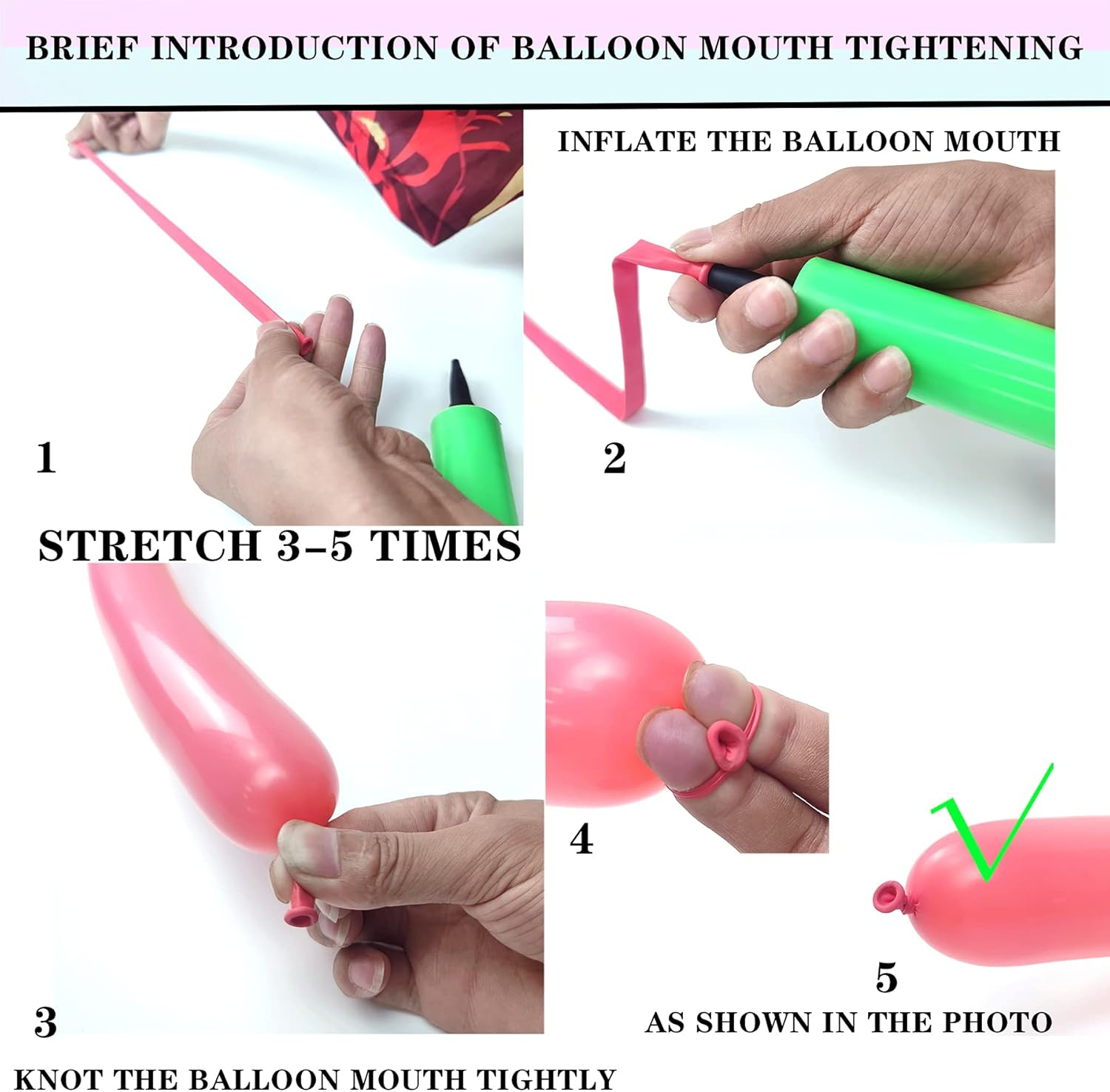 100Pcs Premium Latex Twisting Balloons for Animal Balloons with Pump, 260Q Magic Long Balloons Assorted Jelly Color for Wedding, Bachlorette, Fiesta, Birthday, Word Party, Activity, Clown Decoration. image number 1