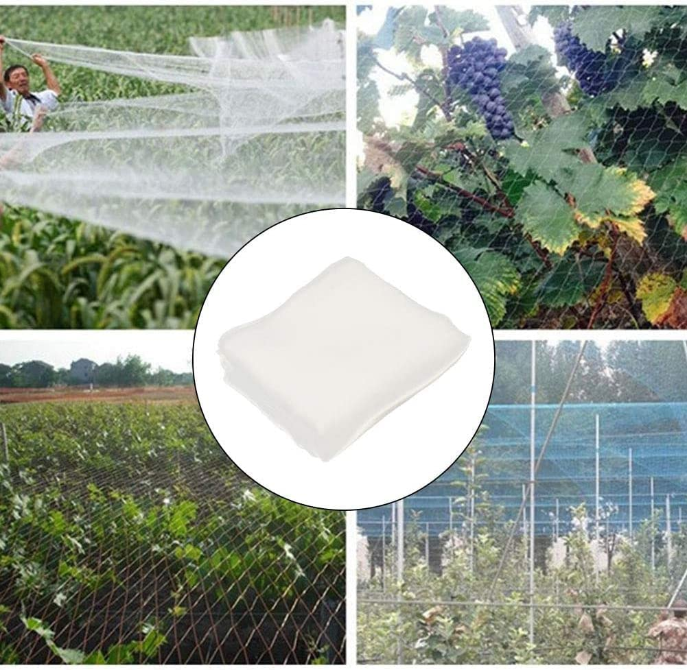 Garden Netting, Ultra Fine Garden Mesh Netting, Greenhouse Protection Net, Reusable Plant Covers for Protect Vegetables Fruits Plant Flower Crop Screen Barrier Net Row Covers, 8.2 X 20Ft