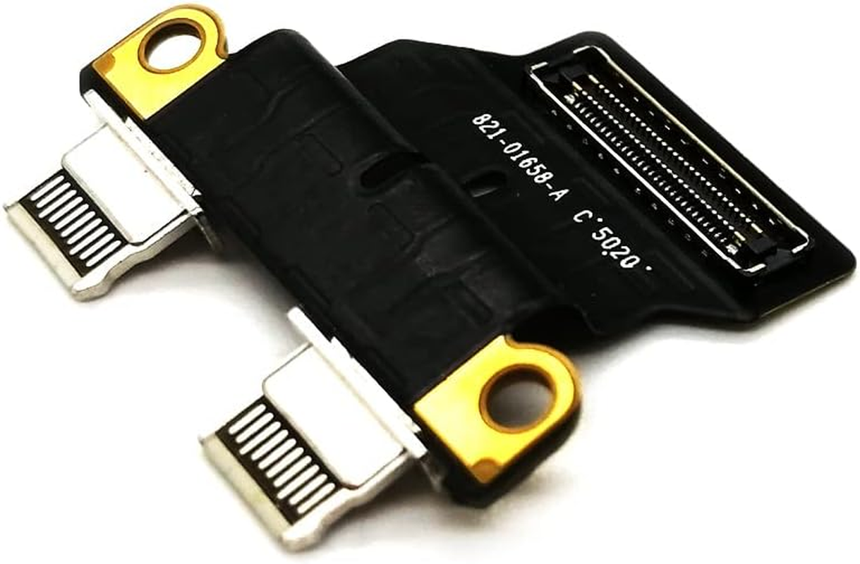 New Type-C USB-C DC Power Jack I/O Board Flex Cable Replacement for Macbook Air 13" A1932 A2179 A2337 2018 2019 2020 Year 821-01658-A 923-02813 image number 1