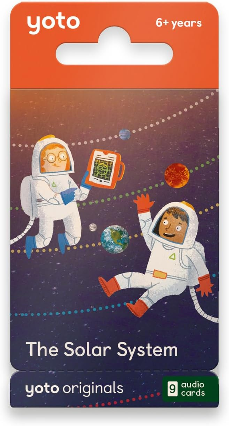 Yoto the Solar System &ndash; 9 Kids Audiobook Cards for Use with Player & Mini All-In-1 Audio Player, Educational Screen-Free Listening with Fun Stories for Learning & Interactive Quizzes, Ages 6+ image number 6