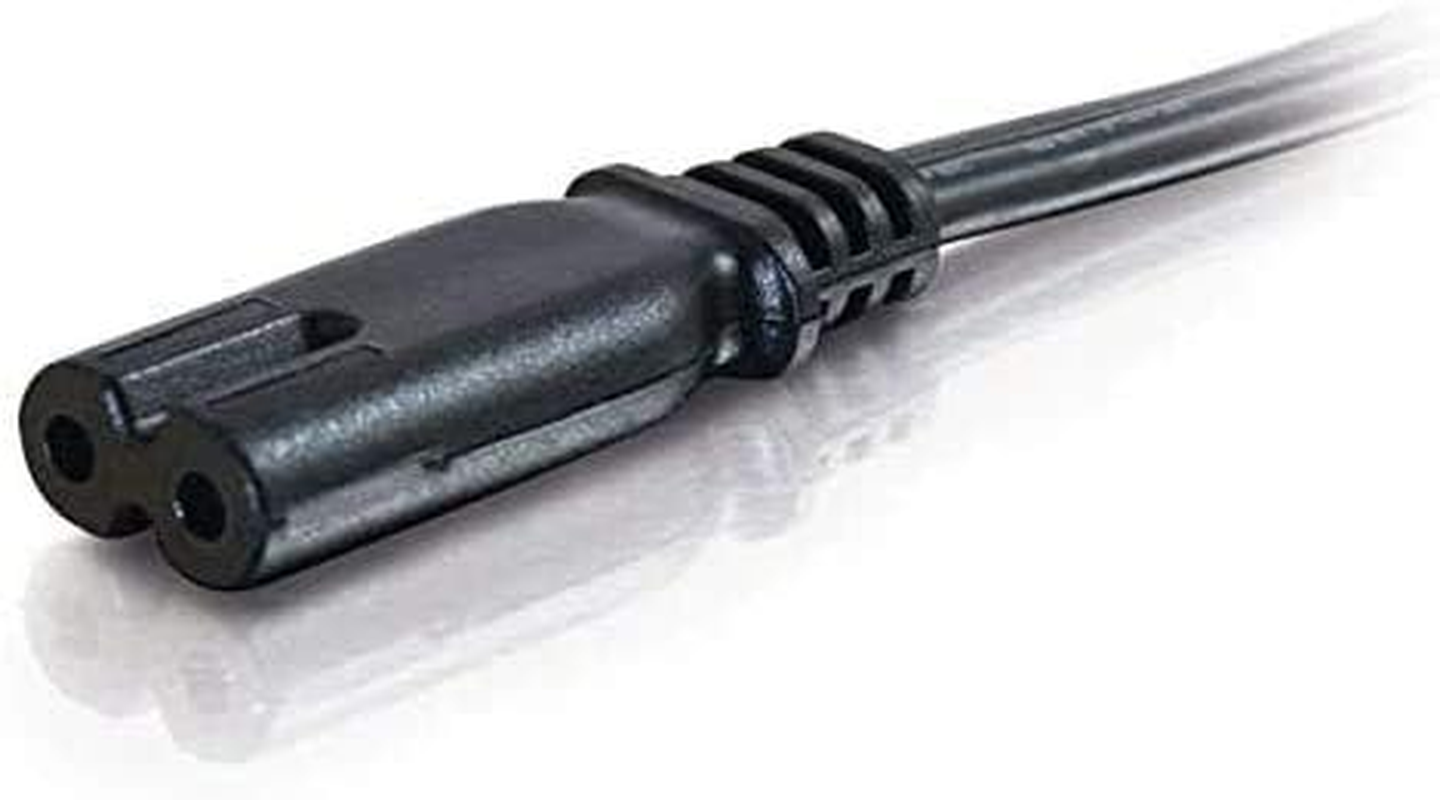 Figure 8 Power Cord, F8 TV Power Cord, IEC-C7 Appliance Power Cable, Fit Well with TV, Monitor, Camera, Radio, Shaver, Radio, Tablet, PS3, PS4 and Devices with F8 Jacks(1.2M/3.9Ft)