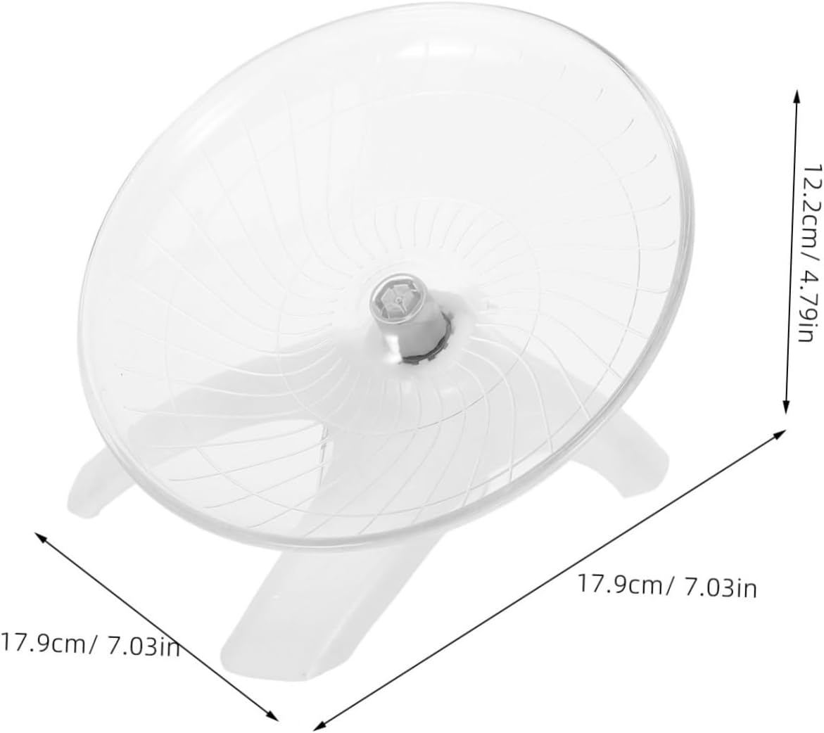 Totority Silent Pet Exercise Wheel for Dwarf Hamsters Chinchillas Rabbits and Small Animals Hamster Chinchilla Wheel