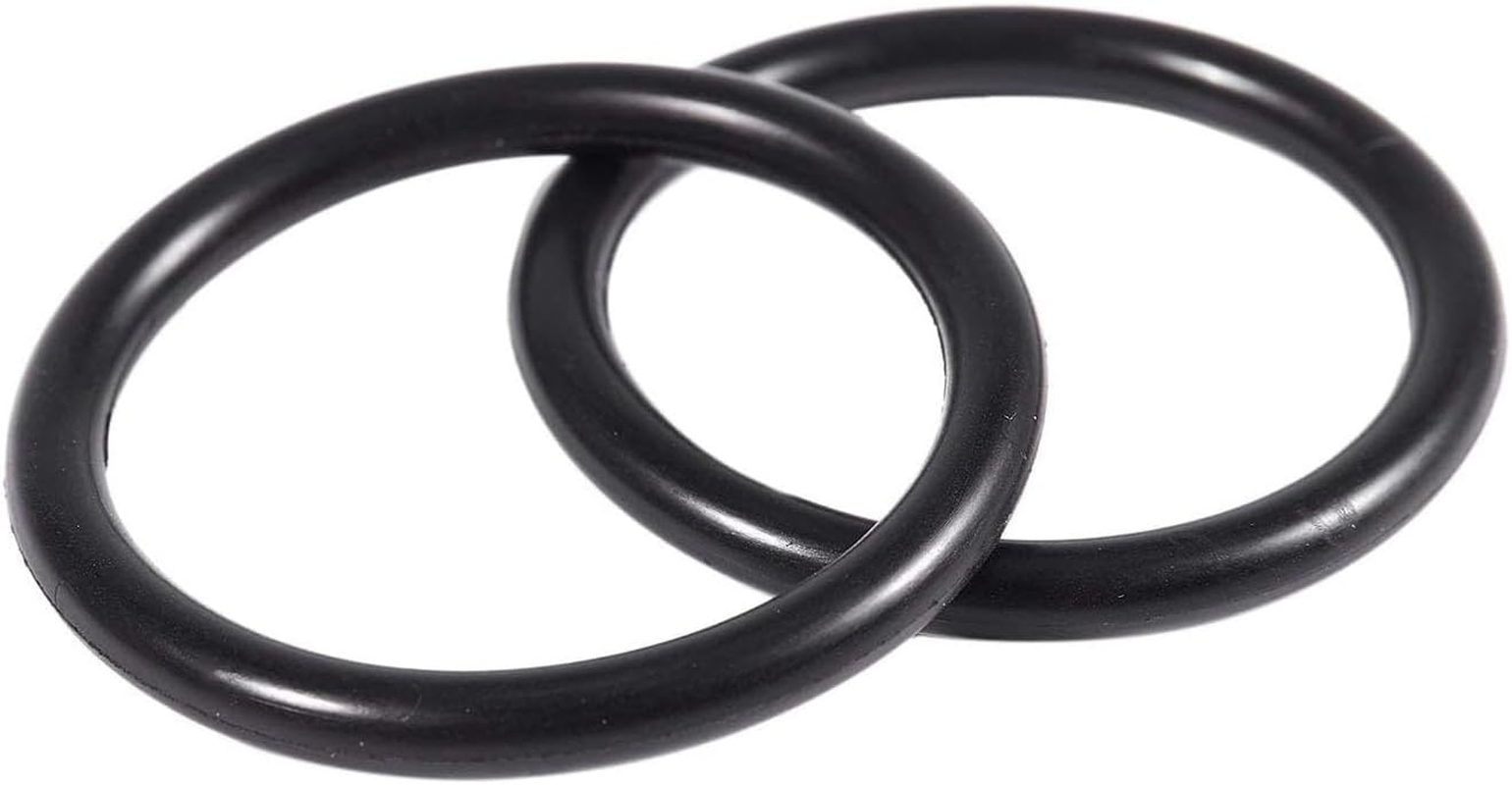 Lexziuo 10Pcs Metric O Rings, Black Nitrile Rubber Sealing Gaskets, 40Mm OD X 4Mm Thick,Oil-Resistant O-Ring Kit for Industrial, Plumbing, and Automotive Applications image number 3