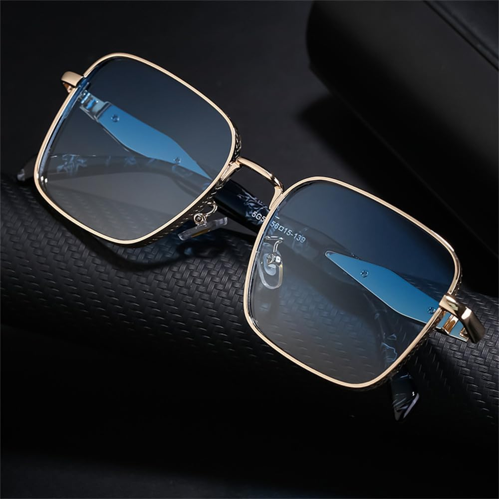 UV400 Protection Sunglasses for Men & Women | Oversized Big Frame Colorful Lens | for Driving & Outdoor Sports image number 5