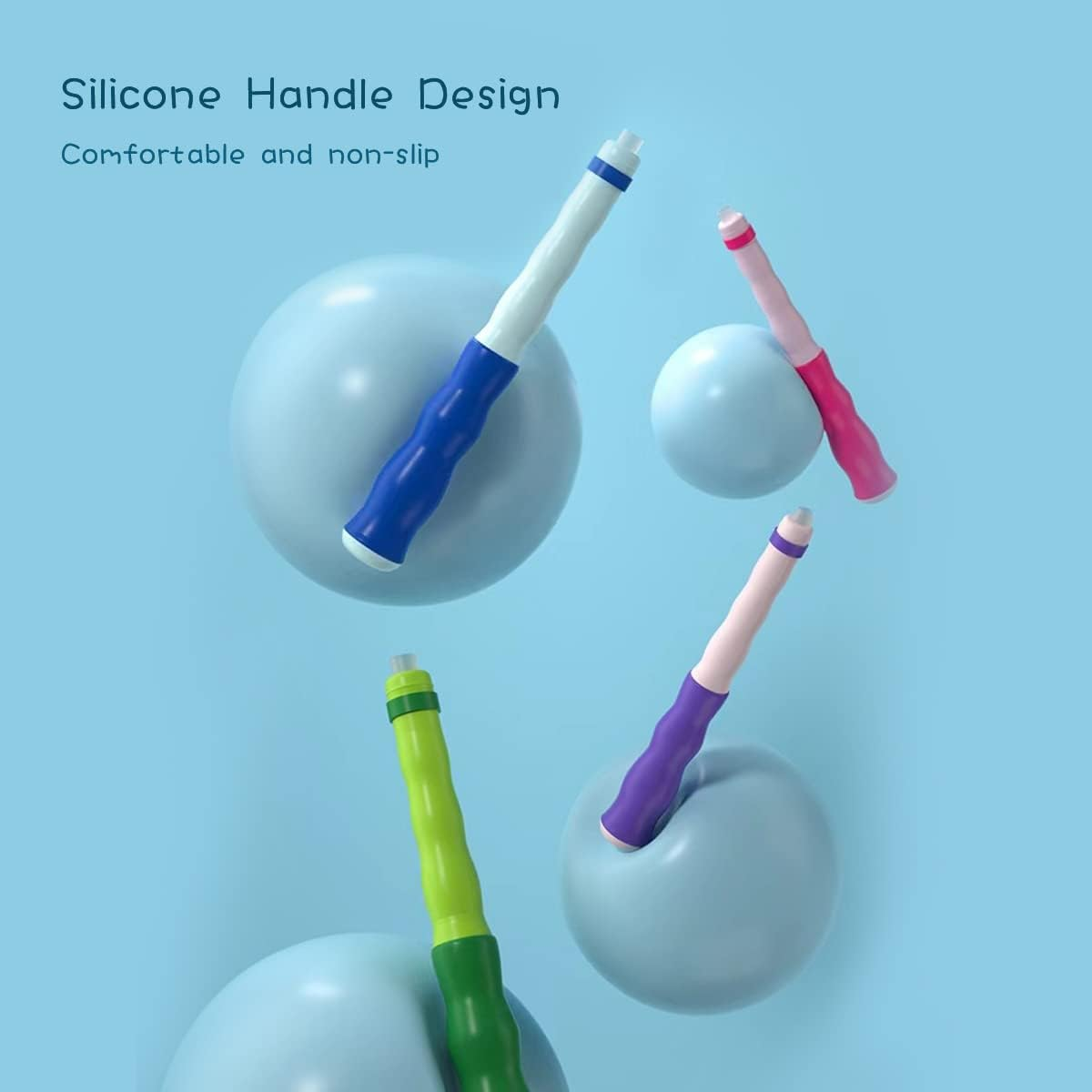 Jump Rope for Kids Girls and Boys, Soft Beaded Jump Ropes, Adjustable Skipping Rope, Tangle-Free Segmented Rope for Kid and Women Men Adults Exercise, Keeping Fit, Training - 9.2Ft