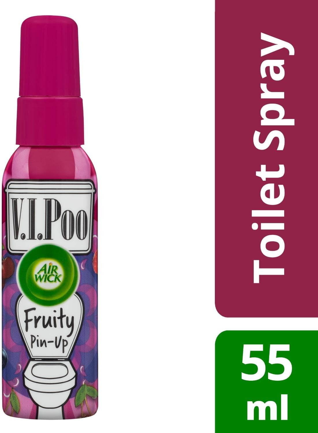 Air Wick Vipoo Toilet Freshener, Fruity Pin Up, 55Ml image number 2