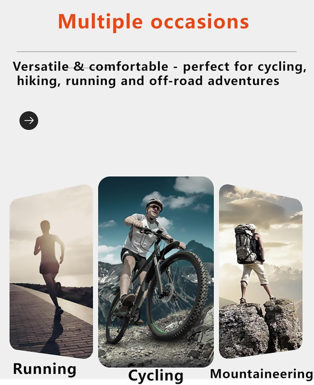 Skull Cap Helmet Liner Sweat Wicking Cycling Running Hat, Cycling Skull Caps Wicking Beanie Do Rag Head Wrap for Men Women 2PCS (Black+Grey) image number 5