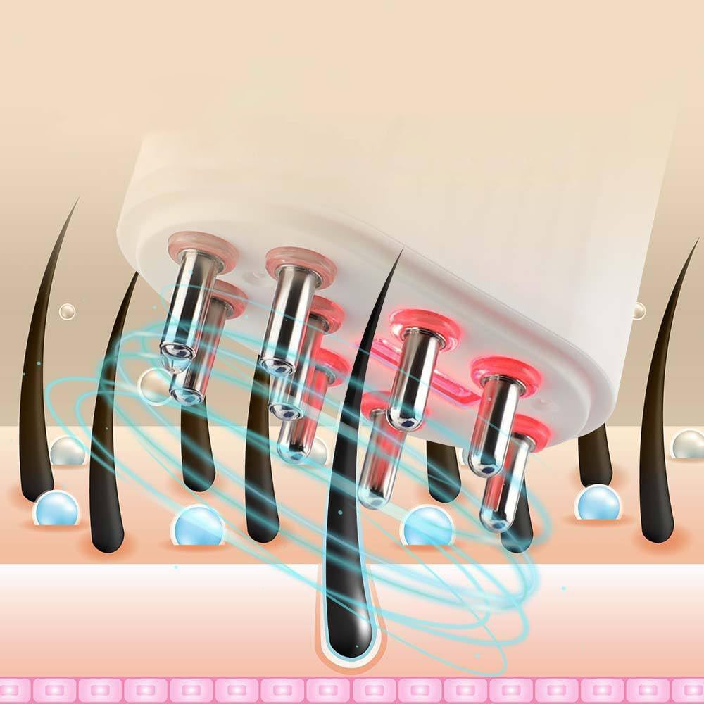 Namvo Electric Scalp Massage Brush and Applicator Bottle for Hair 2 in 1 Head Massage Brush for Hair Growth Scalp Massager for Hair Treatment Medicine Essential Oil Serum image number 5