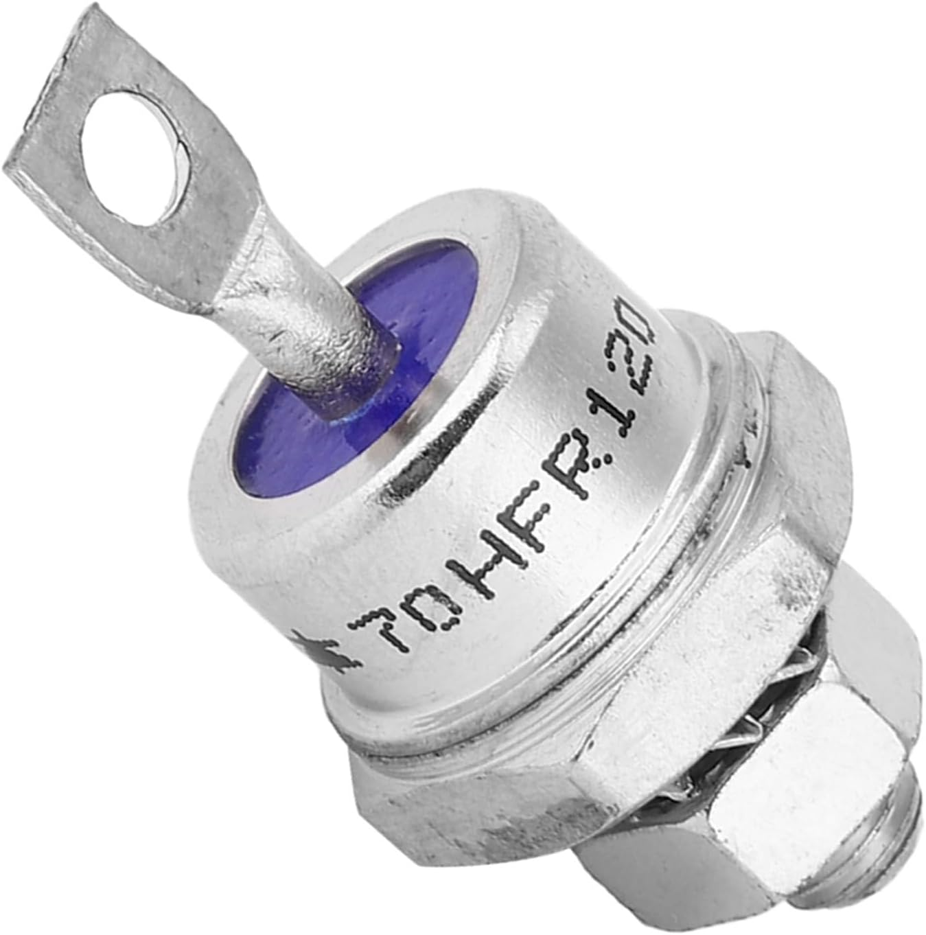 Rectifier Diode, 70HFR120 70HF120, Set of 5 Pairs High Current Capability, Spiral Chassis Stud Mounting for Battery Charging, Power Converters, Easy to Install, Broad Utility image number 6