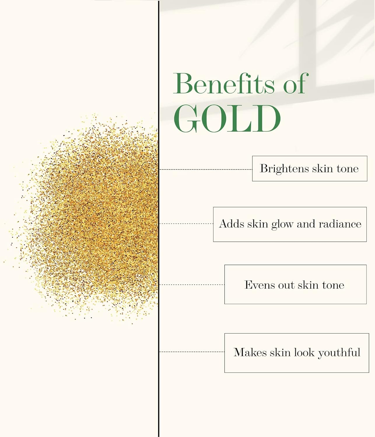 Good Vibes Gold Brightening Peel off Mask, 50 G Deep Pore Cleansing Peel-Off Face Mask for All Skin Types, Anti-Bacterial & Helps Remove Acne, No Parabens, Sulphates & Mineral Oils image number 3