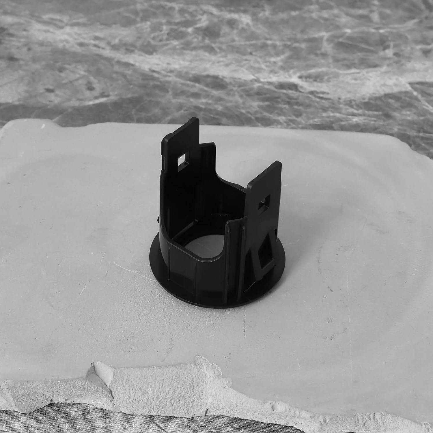 Be in Your Mind 2Pcs Parking Sensor Retainer Bracket Holder PDC Holder Replacement Part 228533 4JAOA Compatible with Nissan X Trail T32 Black image number 1