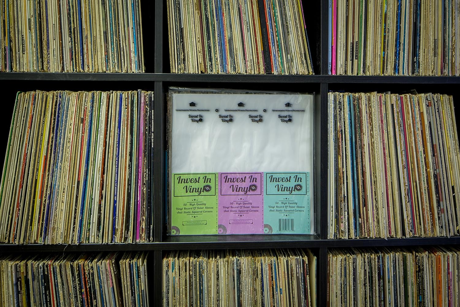 Invest in Vinyl 50 LP Inner Sleeves anti Static Square Vinyl Record Sleeves 33 RPM 12" Provide Your LP Collection with the Proper Protection - image number 4