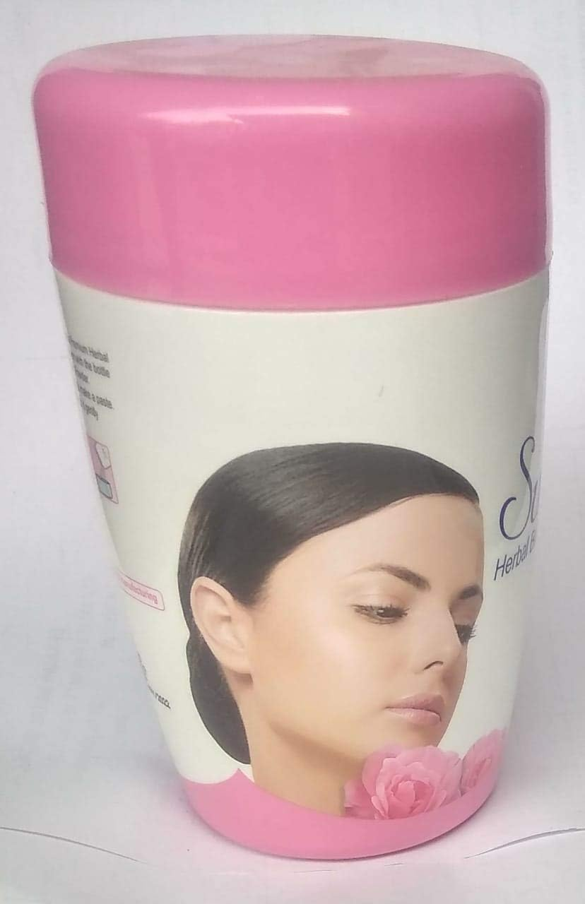 Aswini Subhra Rose Herbal Bath Powder 200Gm - Pack of 2 image number 1