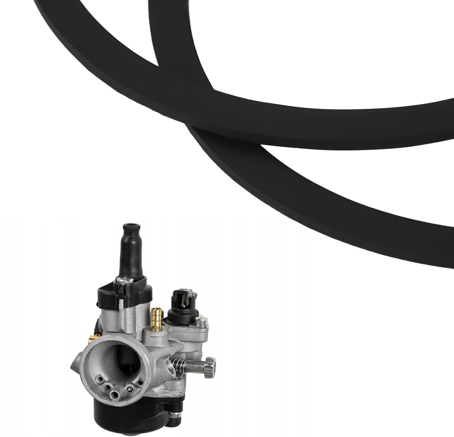 LT Easiyl 5 Pcs Lawn Mower Carburetor Cup O-Ring Gasket 29630076 51X46X1Mm Compatible with TECUMSEH SUFFOLK PUN image number 3