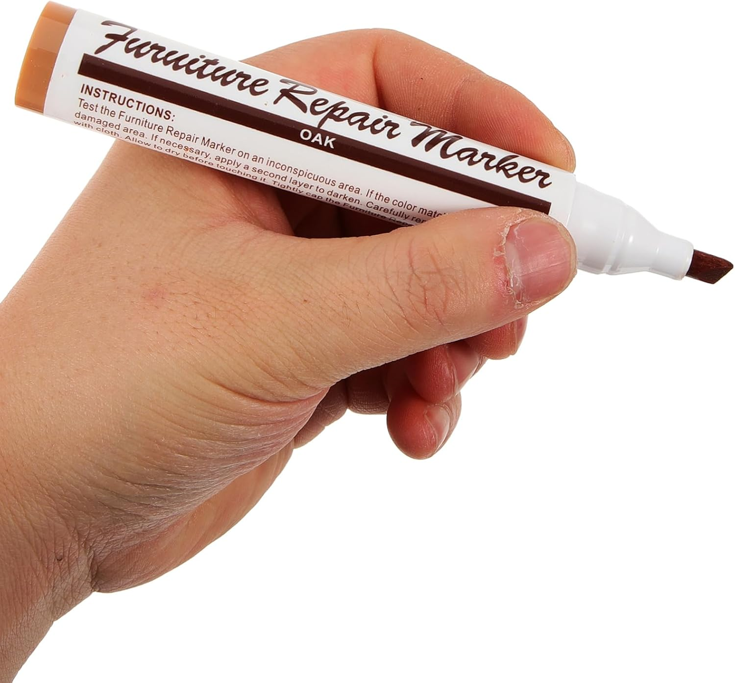 Wood Stain Repair Pen Furniture Touch-Up Markers Wood Repair Kit Scratch Markers for Furniture Supplies for Home
