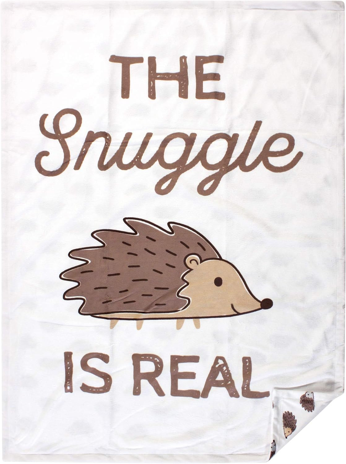 Hudson Baby Unisex Baby Plush Mink Blanket, Llama, One Size