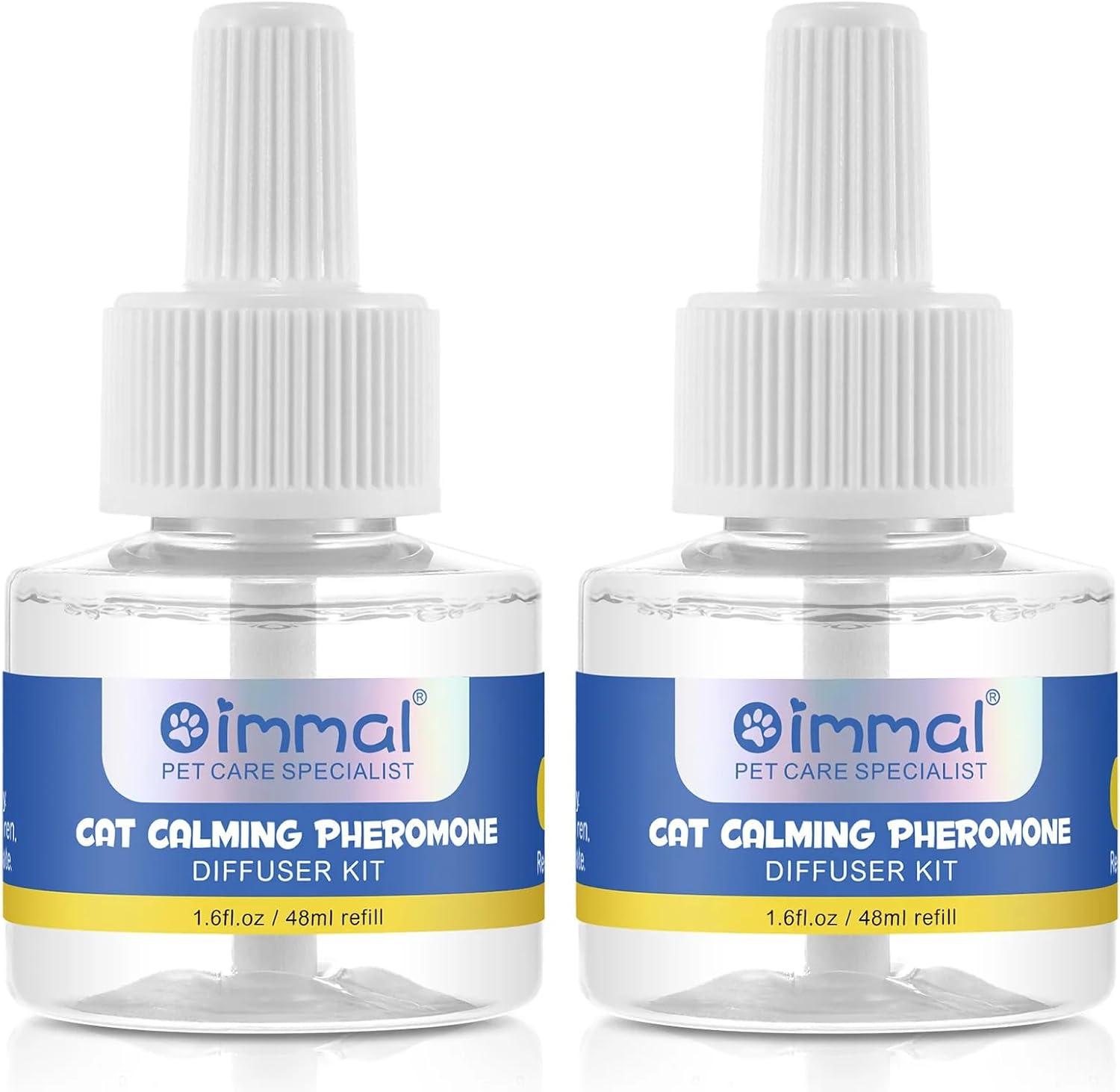 Cat Calming Phermone Solution Refills | Mimics Natural Pheromones | Reduces Stress and Unwanted Behaviors | 2 Pack, 48Ml Each image number 4