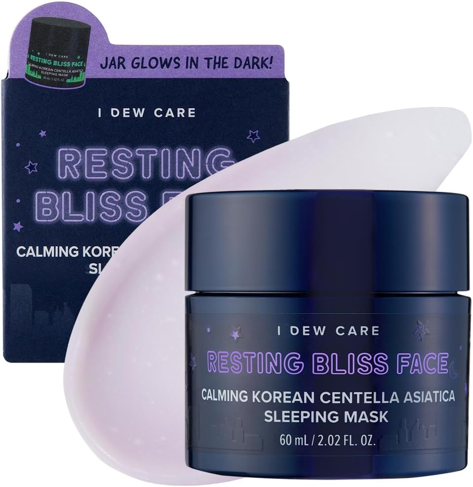 I DEW CARE Night Sleeping Mask - Dew Not Disturb | Hydrating Overnight Mask for Dewy, Radiant Skin, Korean Skincare for Intense Moisture & Fresh Glow