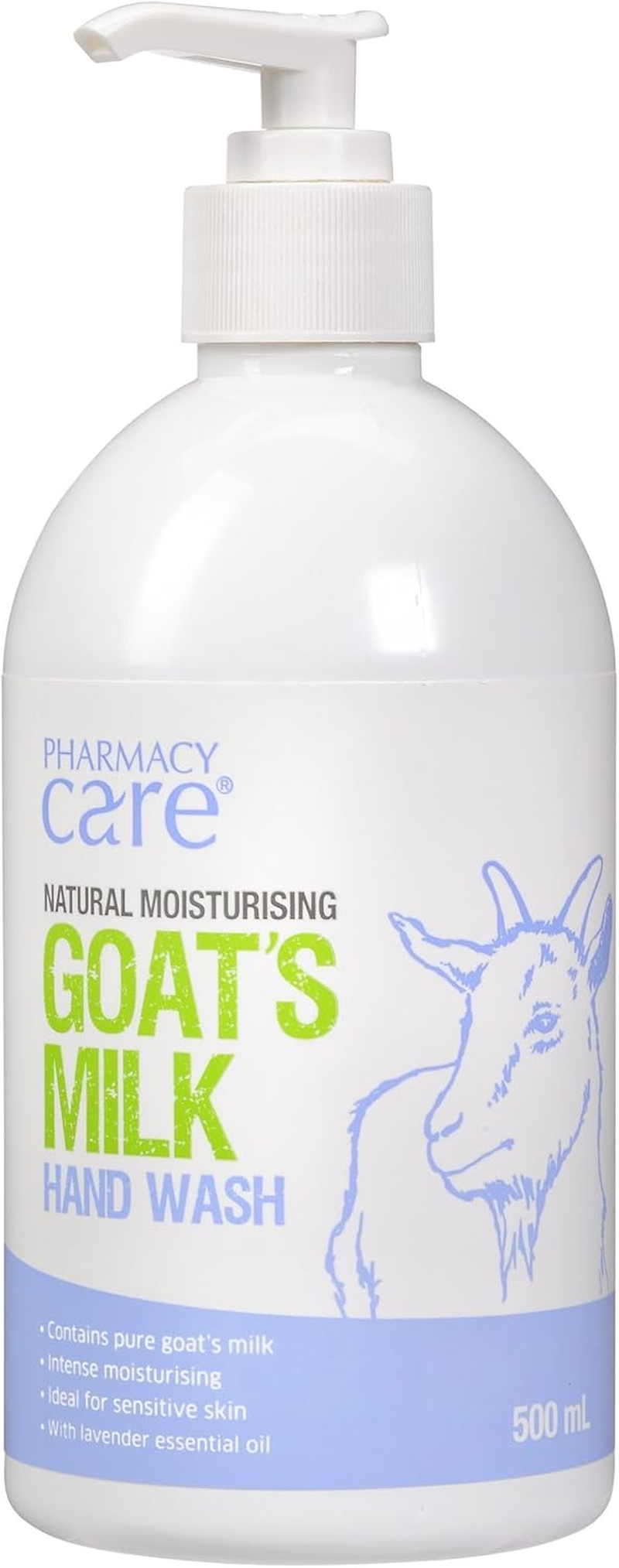 Pharmacy Care Natural Moisturising Goat'S Milk Hand Wash 500 Ml