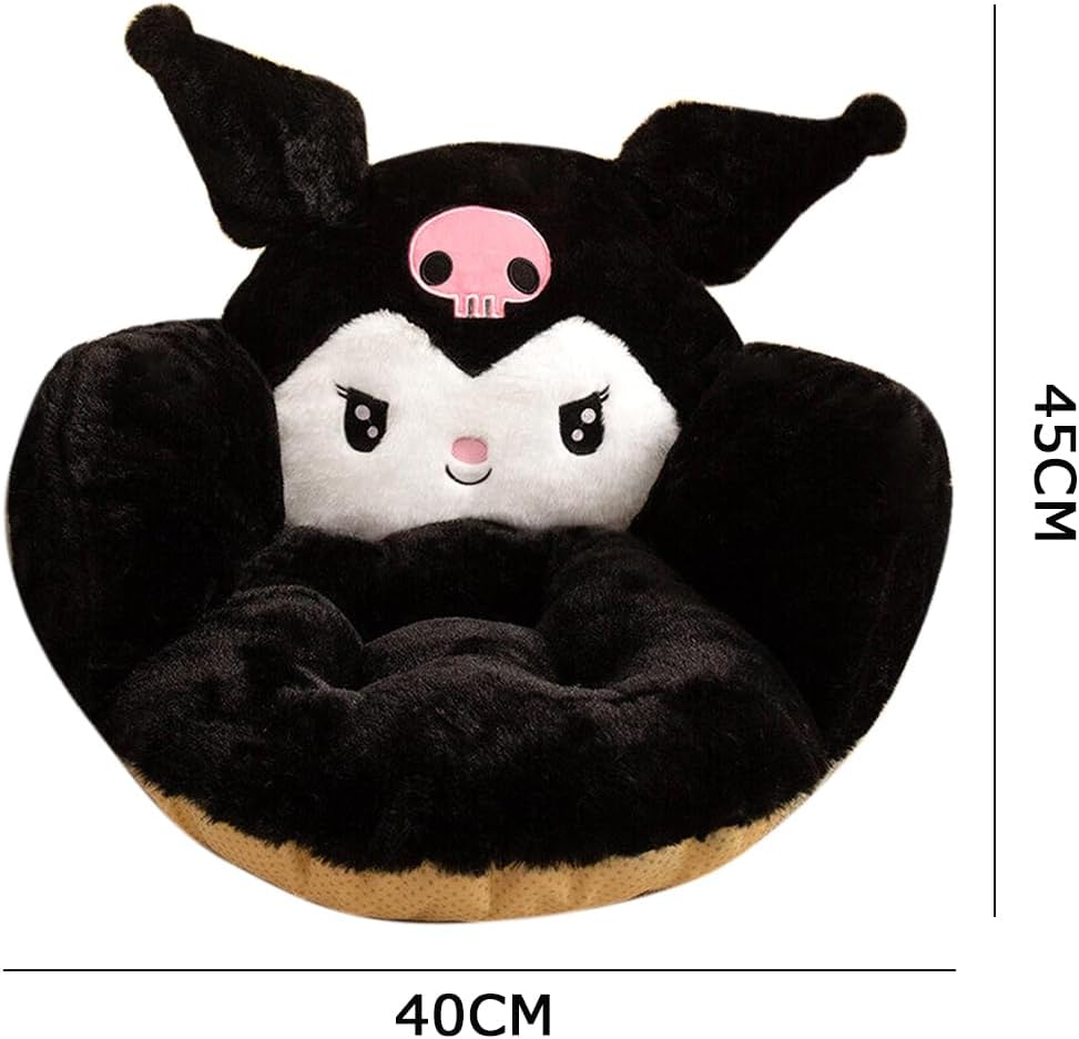 Cute Kawaii Chair Cushion with Soft Material, Soft Cartoon Plush Seat Cushion, Portable Floor Pillow Floor Cushions, Anti-Dirty and Comfortable, Office Dining Room Bedroom Decorate ﻿ image number 3