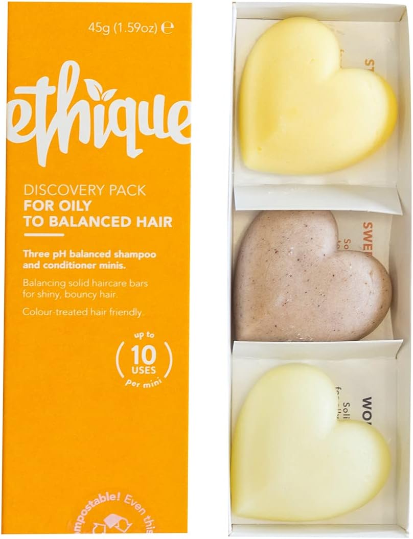 Discovery Pack for Oily Hair - 3 Pack - Ethique image number 1