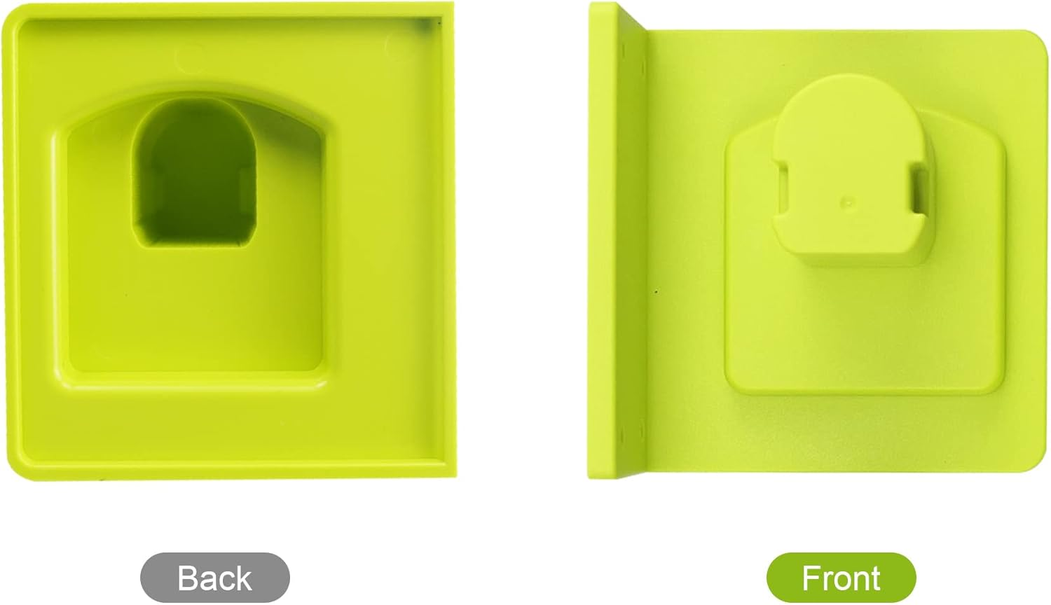 5 Packs Tool Drill Mount Holder, Fit for Ryobi 18V Tool Holder Dock Hanger with 20 Screws, Tools Holder Dock Mount (Green) image number 2