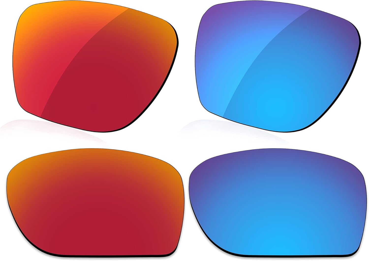 Lenzreborn Polarized Lens Replacement for Oakley Sylas OO9448 Sunglass - More Options