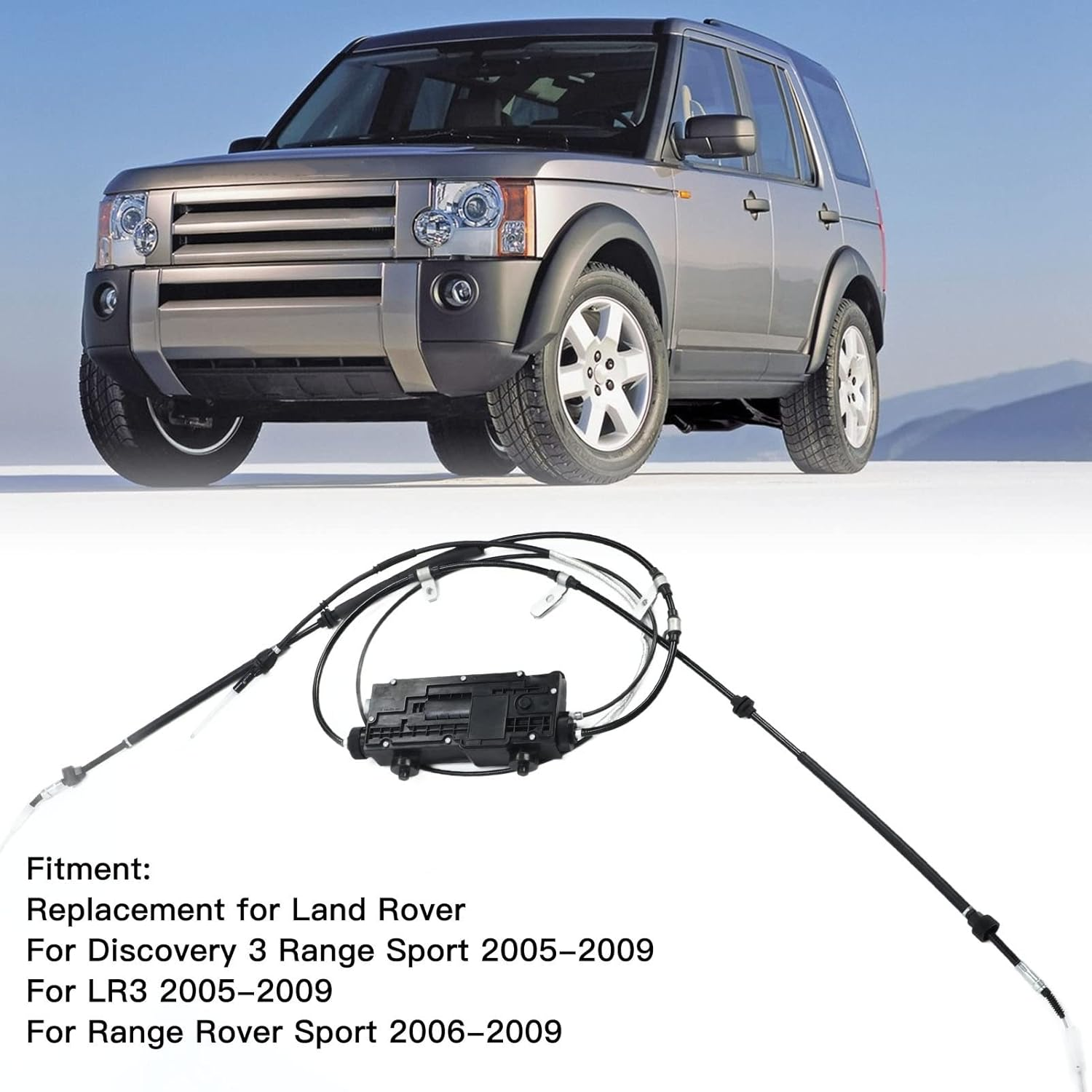 Electric Parking Brake Actuator LR019223 Replacement for Discovery 3 Rangerover Sport LR3, Electronic Handbrake Control Module Aftermarket Parts image number 2