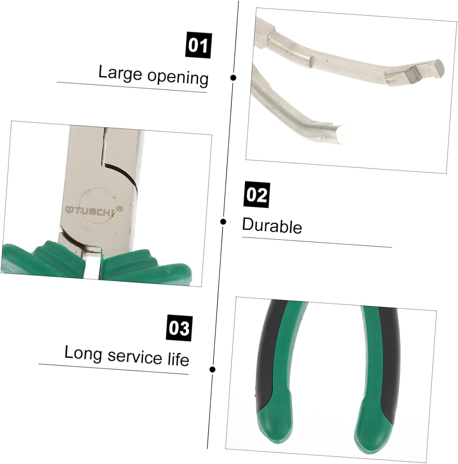 LOORGVEL Glow Plug Puller Pliers Universal Socket Connector Tool for Preheating Automotive Repair Equipment Portable Pliers for Mechanics image number 1