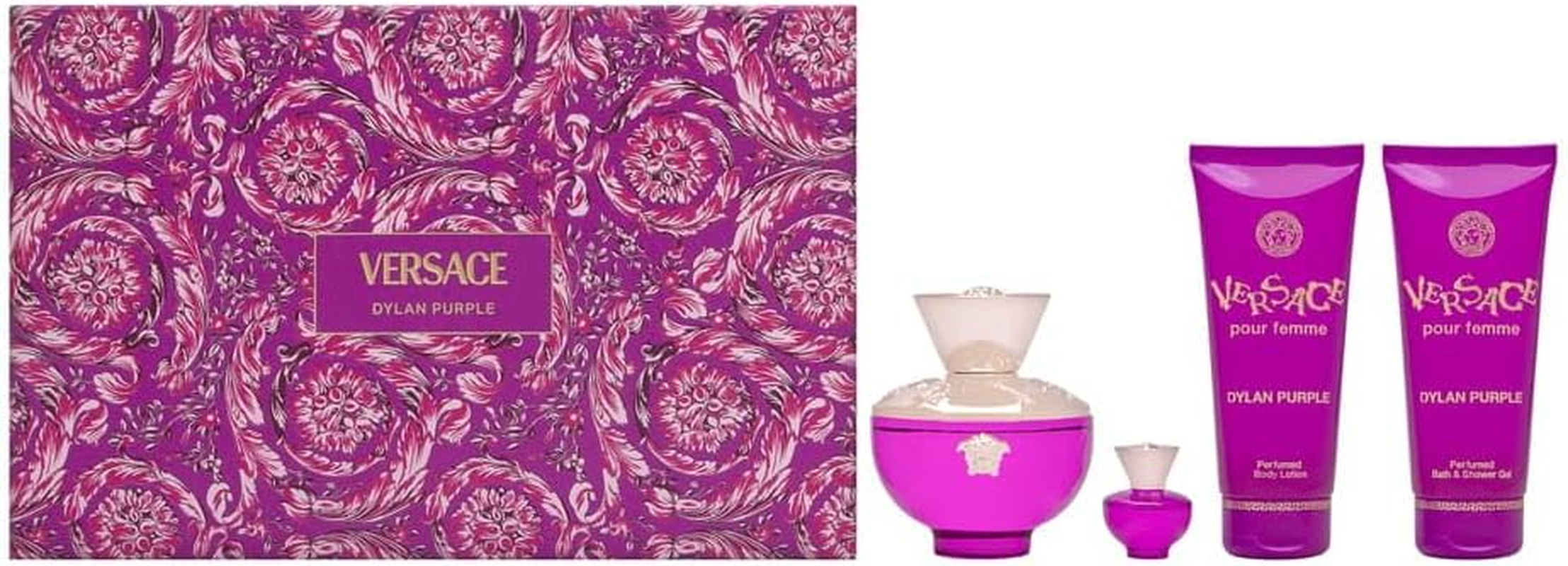 Dylan Purple by Versace for Women - 3 Pc Gift Set 1.7Oz EDP Spray, 1.7Oz Perfumed Bath and Shower Gel, 1.7Oz Perfumed Body Lotion image number 3