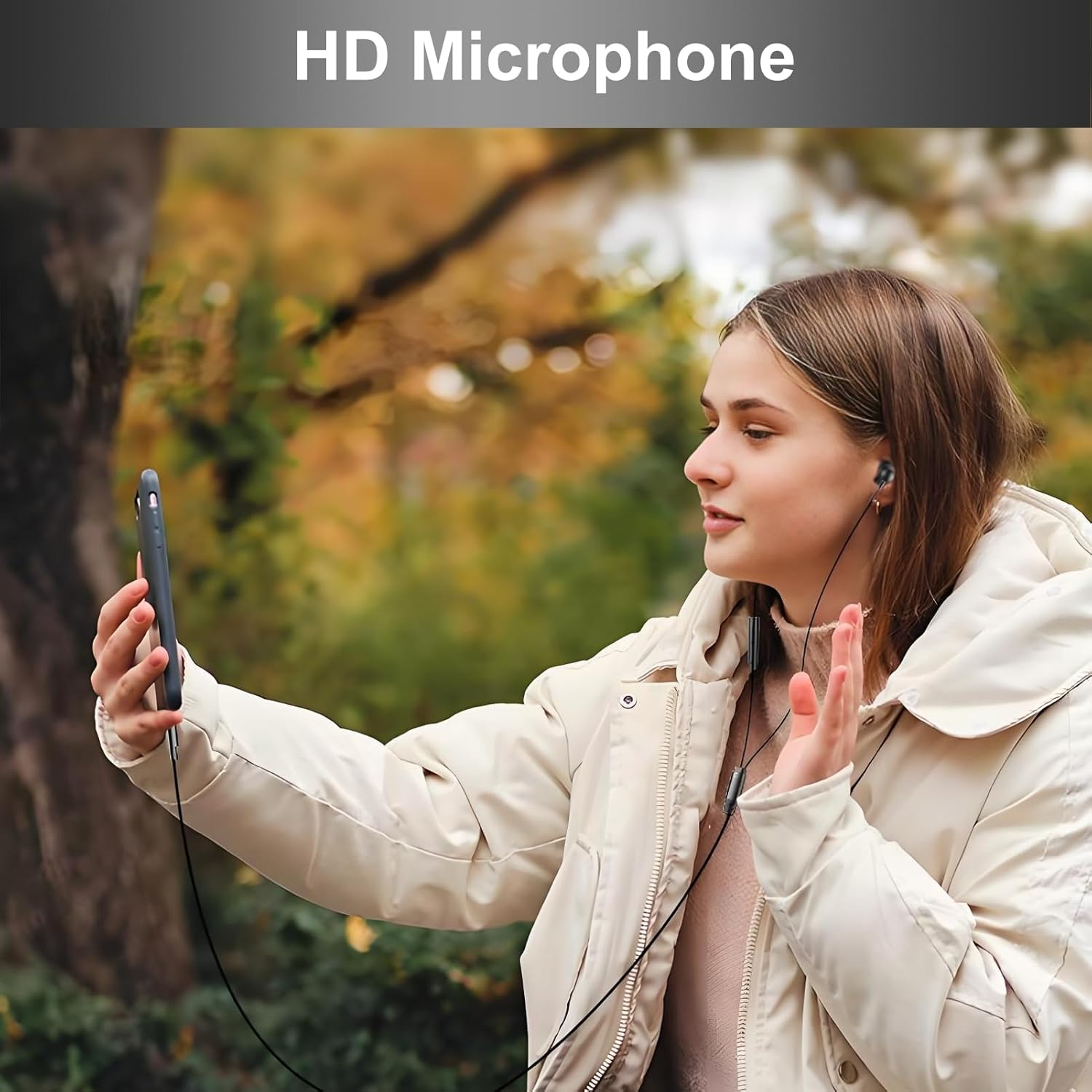 KIRVOS USB C In-Ear Headphones with Microphone - Magnetic In-Ear Headphones with USB C Port Compatible with Galaxy S25/A56/A36/A26/A55/A53/A54/A33/A34/A35, Compatible with Iphone image number 6