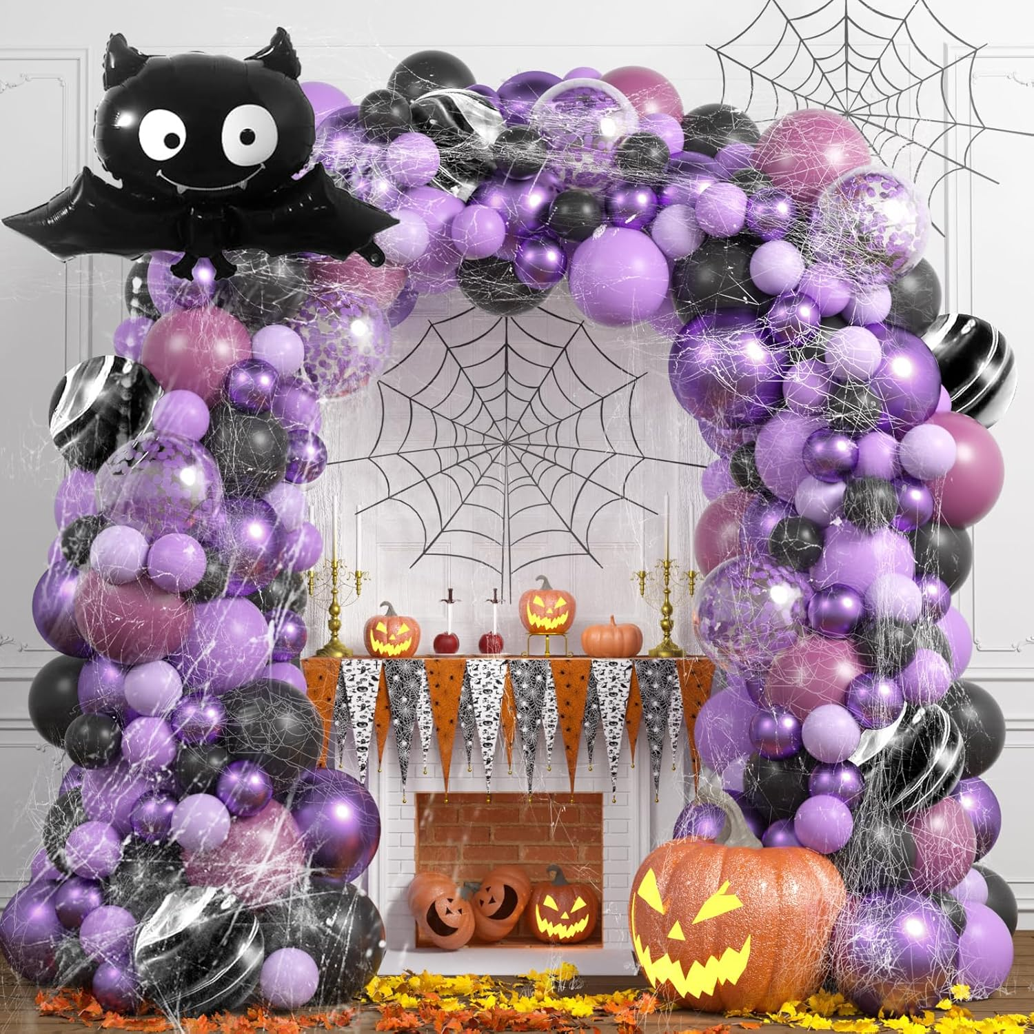 TIC Toc Balloon Arch Kit, JOGAMS 127 Pack Tic Toc Balloons Set with Music Note Balloons, Music Party Decorations for Girls Teens Birthday Party Karaoke Music Theme Decor