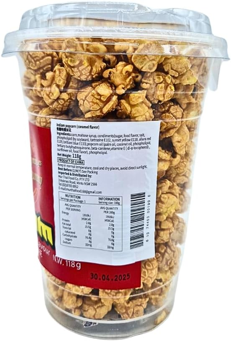 Indiam Popcorn Caramel 118G image number 1