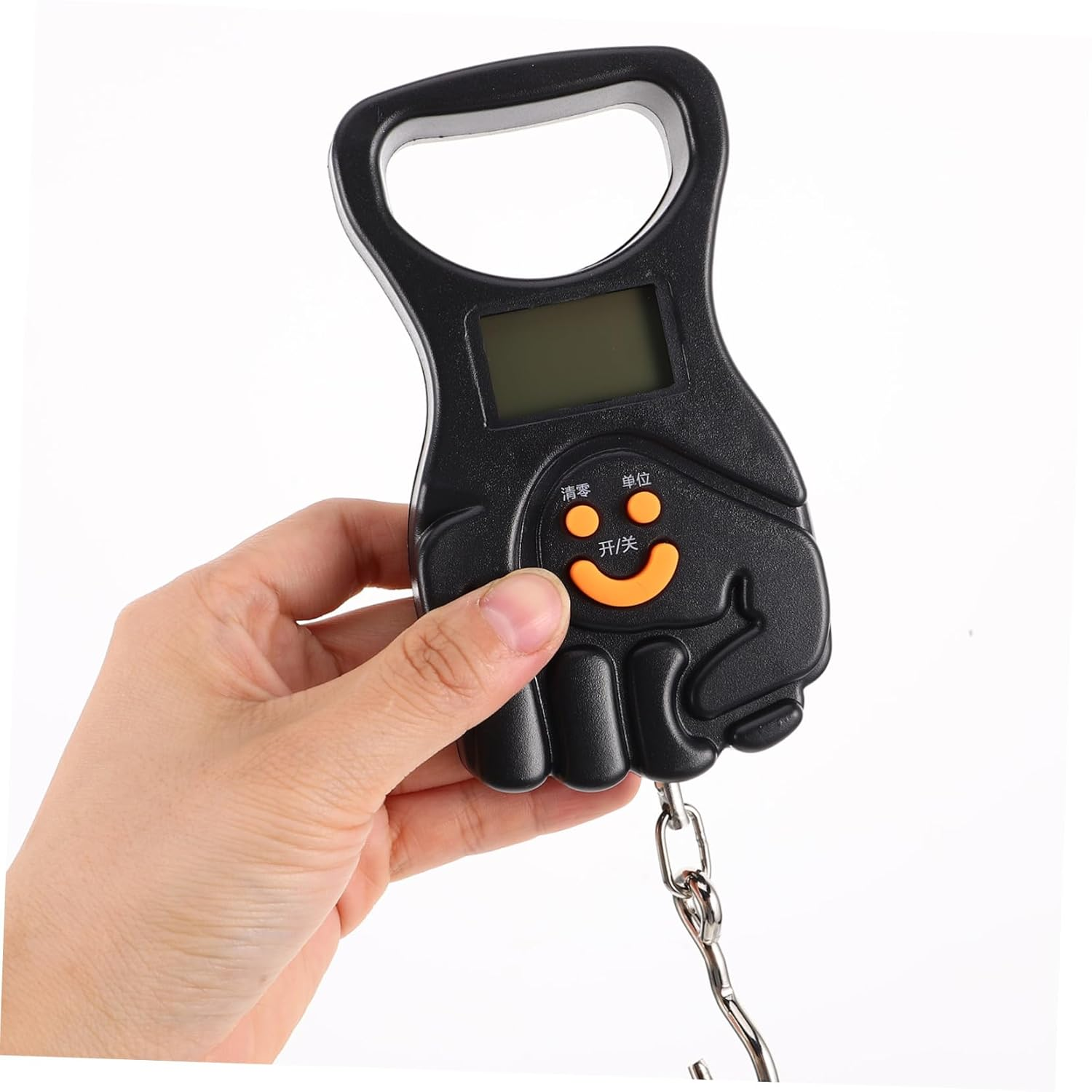 FRCOLOR Digital Handheld Luggage Scale Portable Precision Weighing Hook Scale for Travel Fishing and Kitchen Use Lightweight and Compact Design for Accurate Measurements image number 4