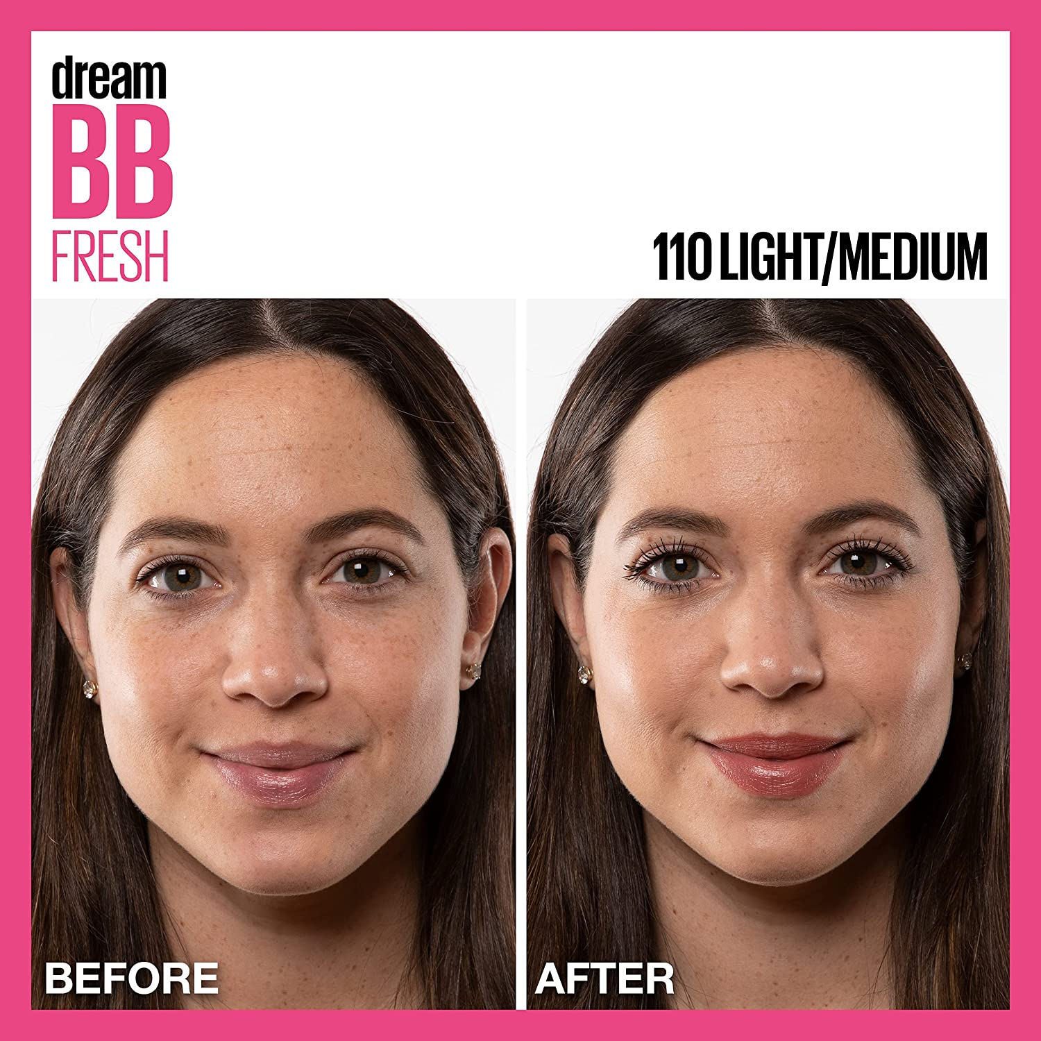 Maybelline New York Dream Fresh BB Cream, Light/Medium, 1 Fluid Ounce (Packaging May Vary) image number 6