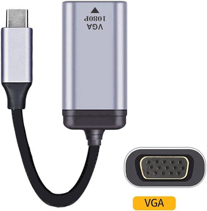 Xiwai USB-C Type C to VGA Cable Monitor Adapter 1080P 60Hz for Tablet & Phone & Laptop image number 1