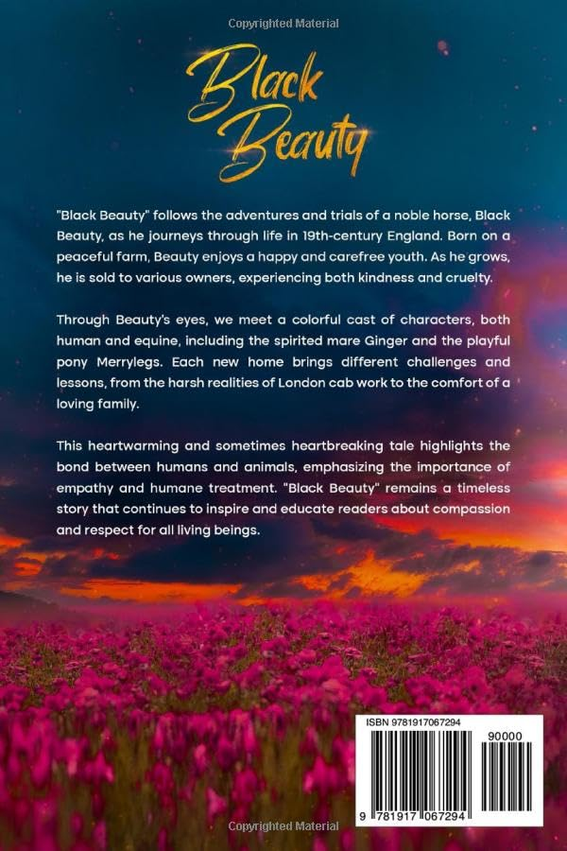 Black Beauty by Anna Sewell: the Original Classic Novel - a Fictional Horse Book for All Ages.