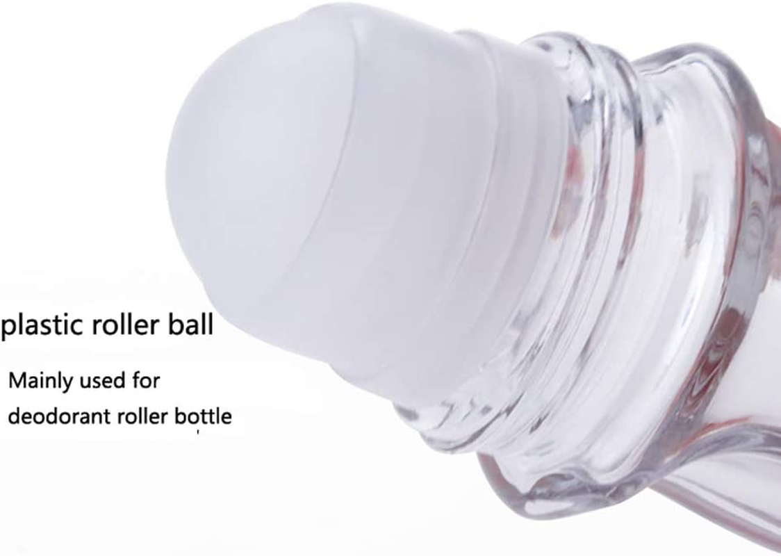Wresty Roll on Glass Bottles for Essential Oils,2 Pcs Deodorant Bottles Perfume Roller Bottles Empty Deodorant Containers Roller Ball Bottles for Fragrance Cosmetics (30Ml/1 Oz) image number 2
