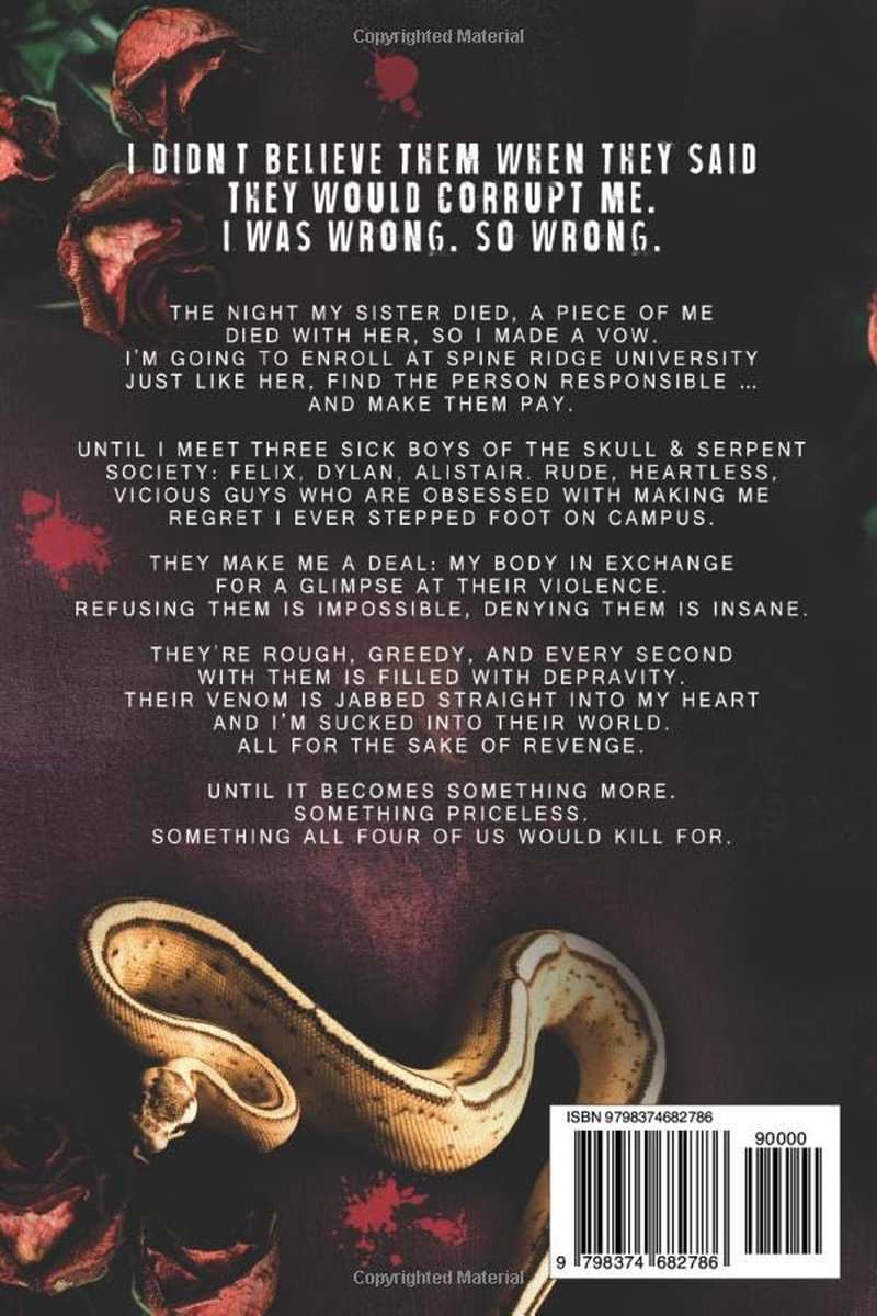 Sick Boys (Dark Bully RH Romance)