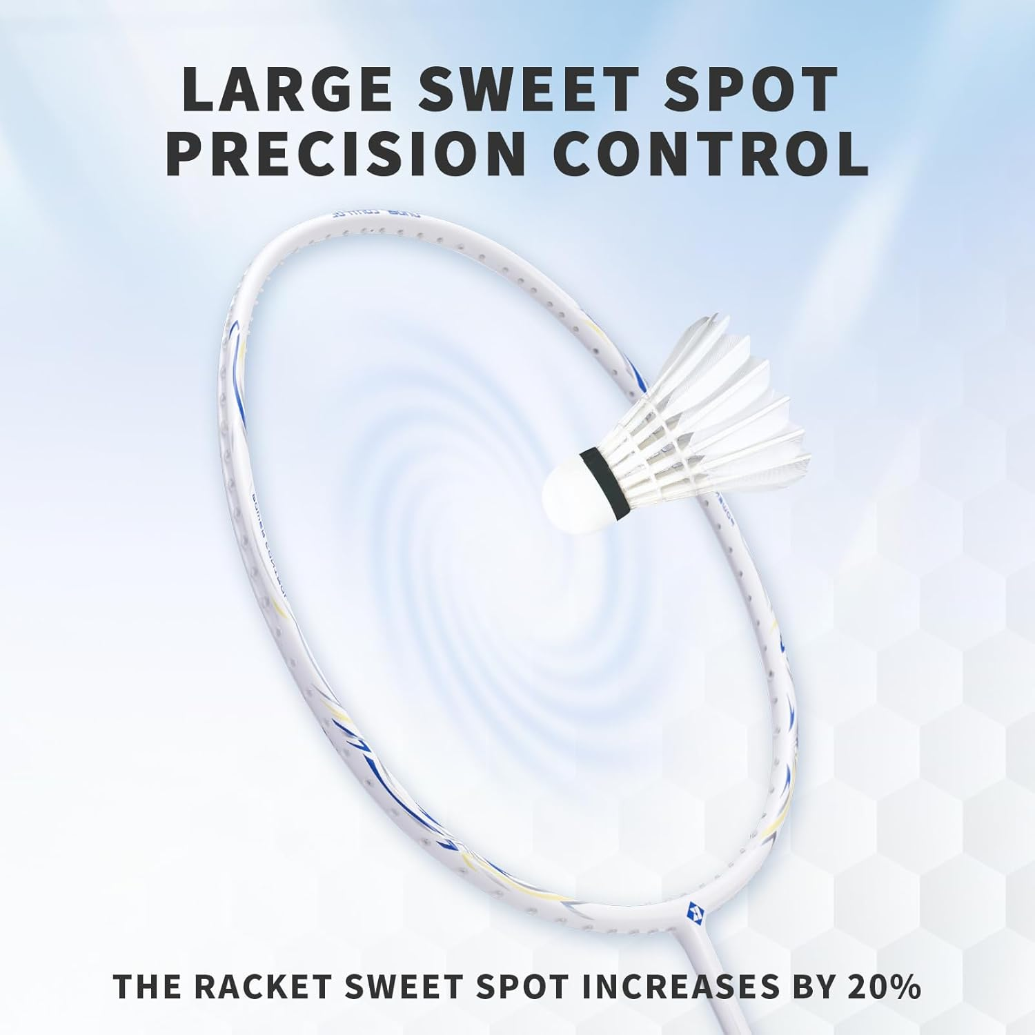 Professional Badminton Racket, Carbon Fiber Badminton Racket, High Tension String Lightweight Badminton Racquet with Badminton Racket Bag for Sports Training Game - Firefly-Pink image number 3