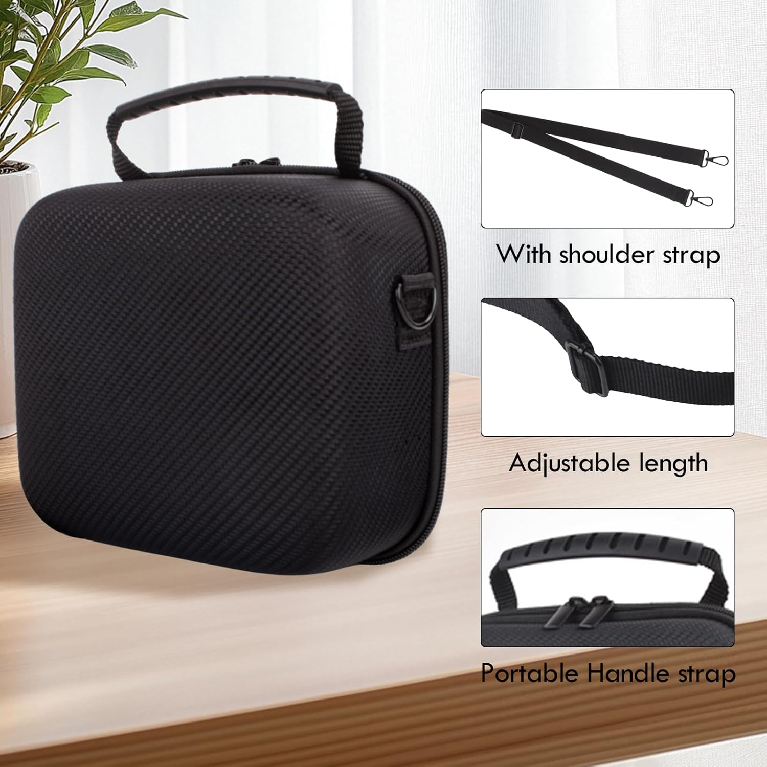 VOVMOEYA Fujifilm Wide Evo Case with Adjustable Shoulder Strap, Eva Hard Carrying Case, Camera Bag, Perfect Fit image number 2