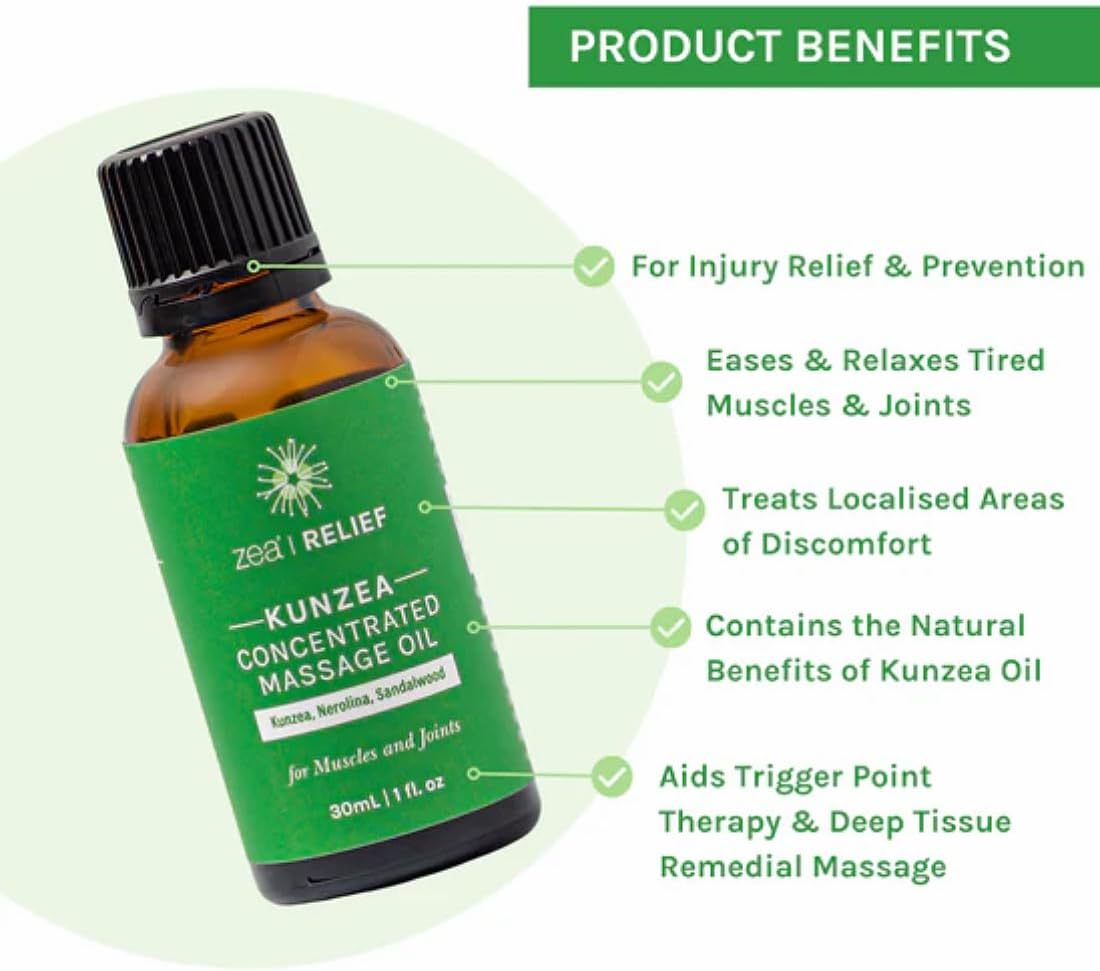Concentrated Massage Oil - for Treating Acute Conditions and Localised Areas of Discomfort [Australian Made, NO Parabens, NO Animal Testing] image number 1