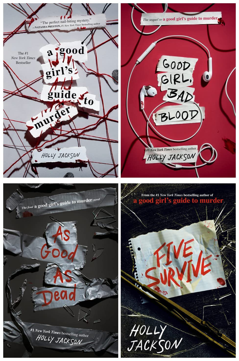 Holly Jackson'S a Good Girl'S Guide to Murder 4-Copy Slipcase: Tiktok Made Me Buy It! image number 1