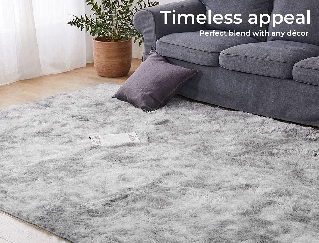 Marlow Floor Rug Shaggy Rugs Soft Large Carpet Area Tie-Dyed Mystic 160X230Cm image number 3