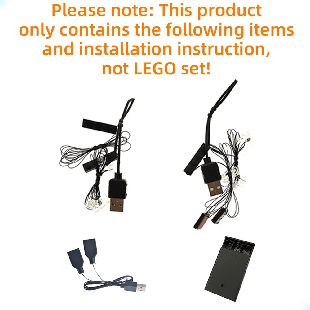 GEAMENT LED Light Kit Compatible with  Black Panther - Lighting Set for Marvel 76215 Building Model ( Set Not Included) image number 1