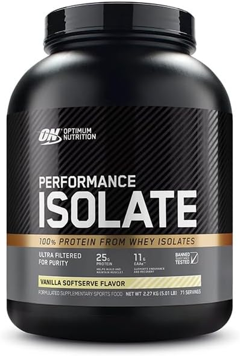 Optimum Nutrition Performance Isolate Vanilla Softserve 2.27 Kg image number 1