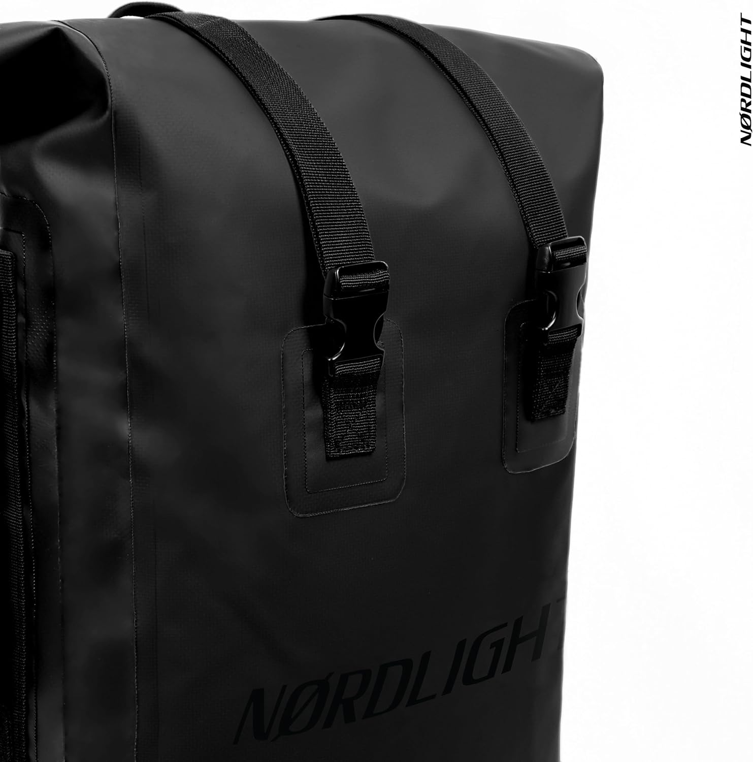 Nordlight Waterproof Backpack Dry Bag 35L Roll Top Backpack with Padded Carry Strap, Waterproof Bag for Water Sports, Bicycle Backpack, Messenger Backpack, Trekking, Fishing - Olive Green image number 2