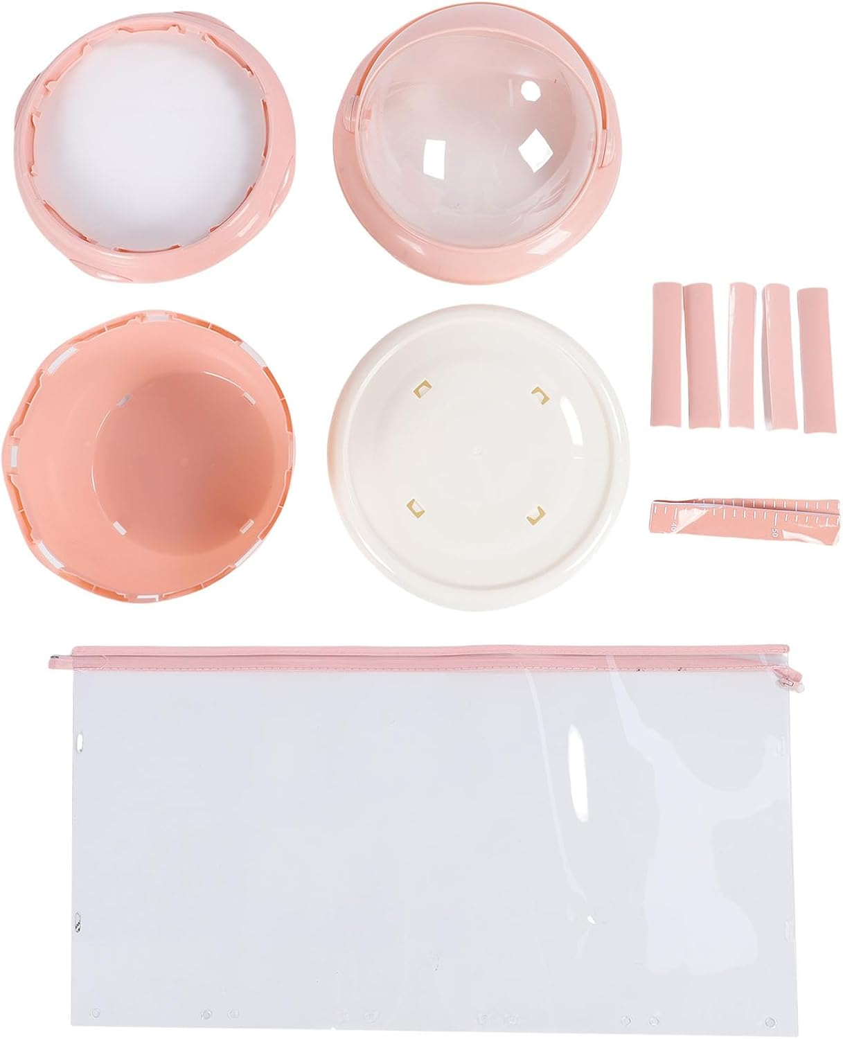 Clear Storage Bin with Zipper for Plush Toys and Dolls, High Capacity image number 1