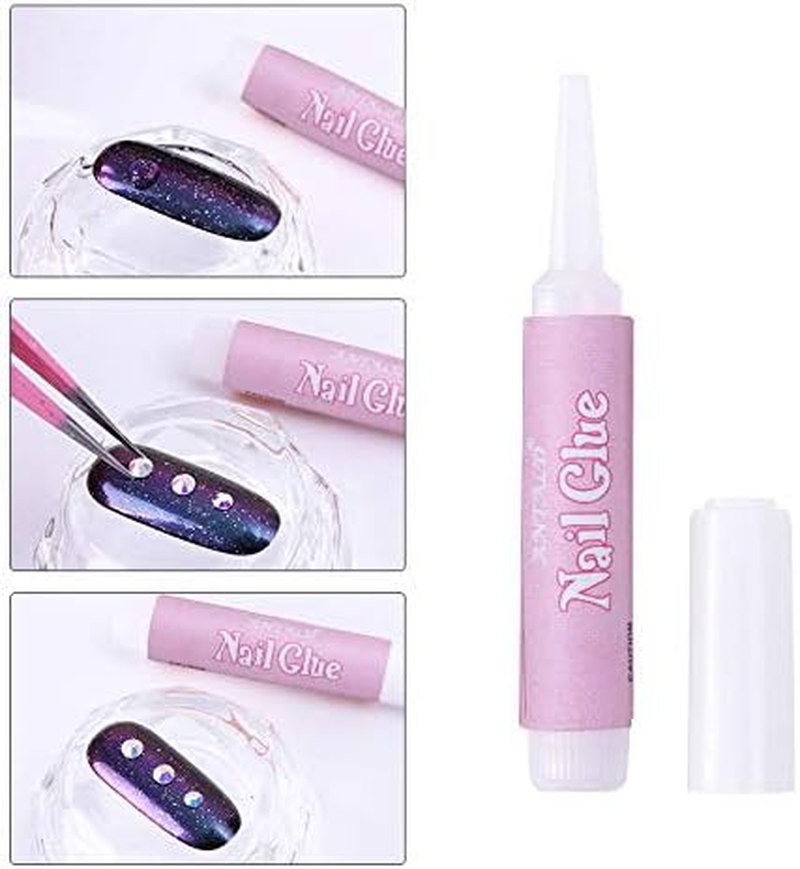 BOOLAVARD 10 X Tubes of Professional Quality 2G Extra Strong False Nail Glue image number 1